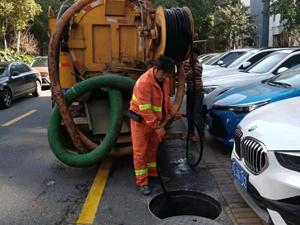 广阳排污管道清淤